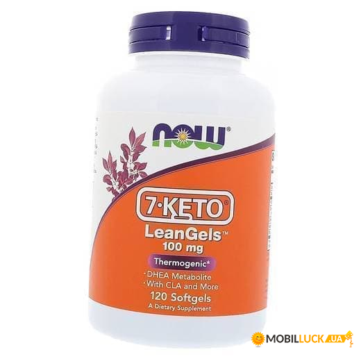  Now Foods 7-Keto Leangels 100 120  (02128018)