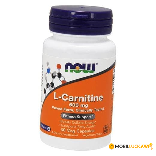  Now Foods L-Carnitine 500 30  (02128005)