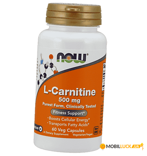  Now Foods L-Carnitine 500 60  (02128005)