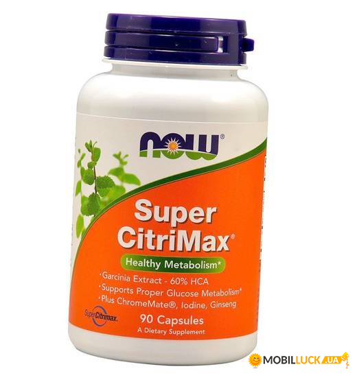  Now Foods Super Citrimax Plus 90  (02128007)