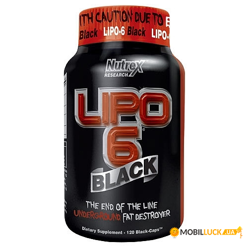 ,  Nutrex Lipo-6 black 120 