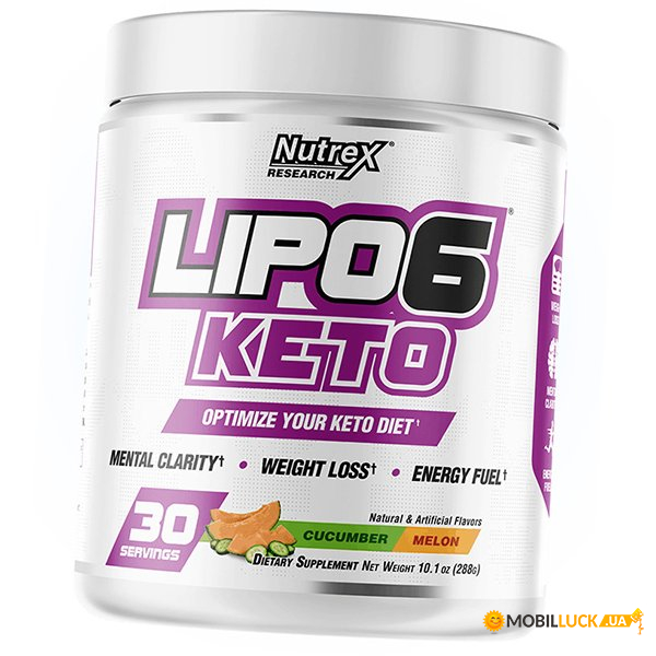  Nutrex  Lipo-6 Keto 288 - (74152001)