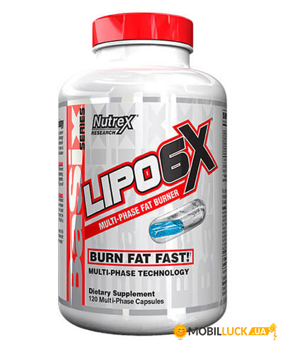  Nutrex Lipo 6X - 120 caps