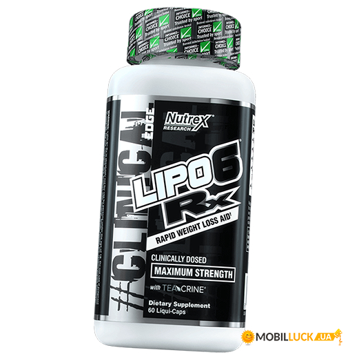  Nutrex Lipo 6 RX 60  (4384300766)