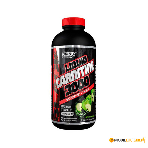  Nutrex Liquid Carnitine 3000 473 ml cherry lime