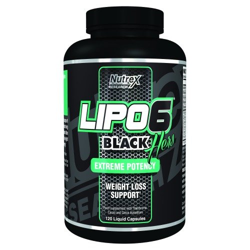  Nutrex Research Lipo-6 Black Hers 120 liqui caps