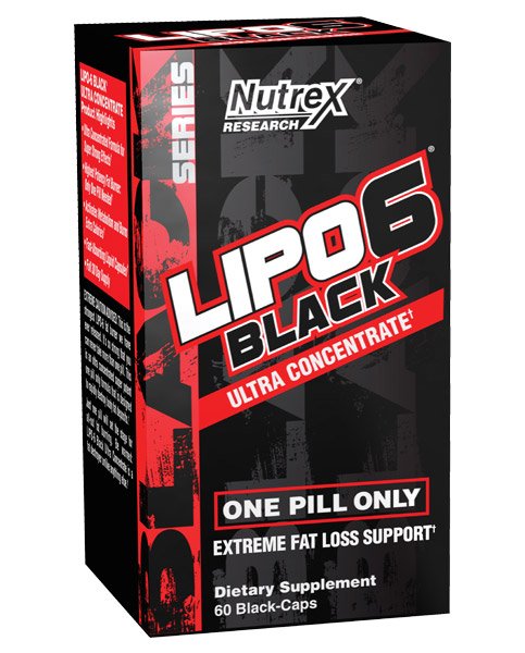  Nutrex Research Lipo-6 Black Ultra Concentrate 60 