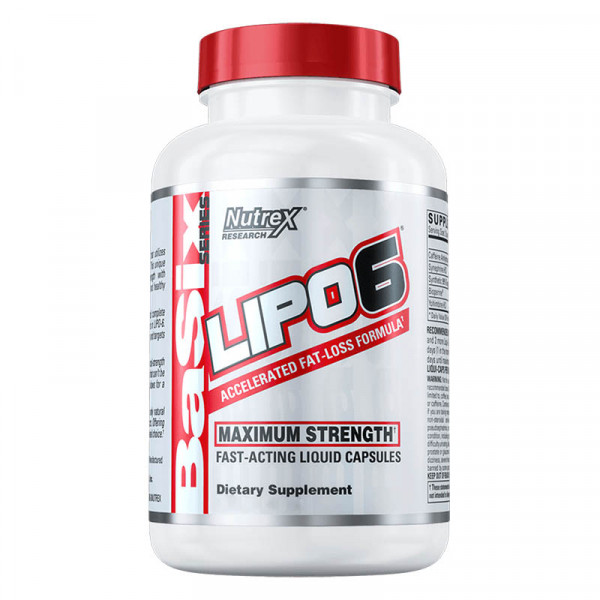  Nutrex Research Lipo-6 Maximum Strength 120   