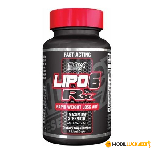  Nutrex Research Lipo-6 RX 5  