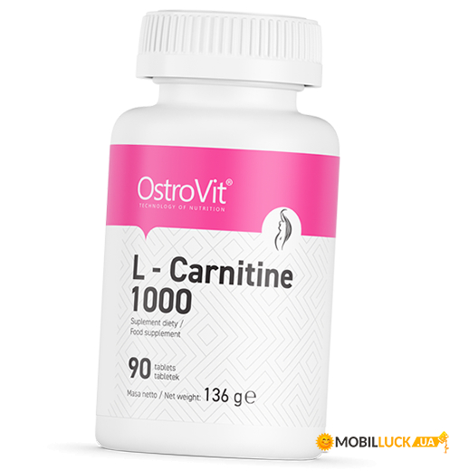  Ostrovit L-carnitine 1000 90 (02250005)