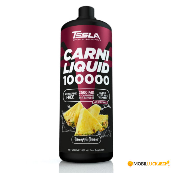  Tesla Carni Liquid 100000 -1000ml Pineaple