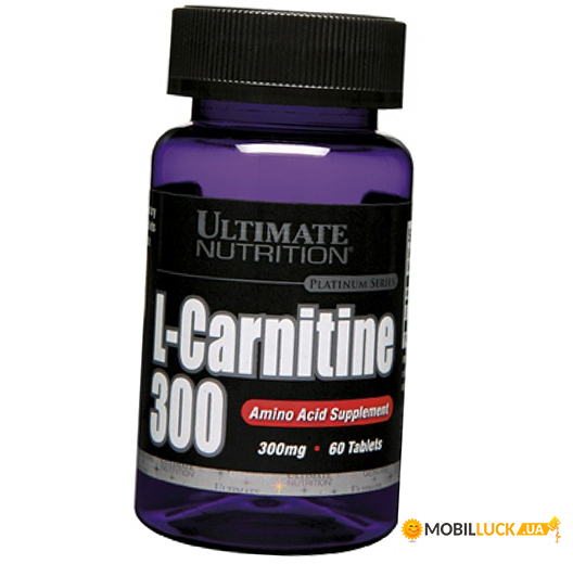 L-arnitin Ultimate L-Carnitine 300 mg 60 