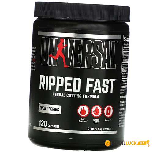 Universal Nutrition Ripped fast 120  (02086006)