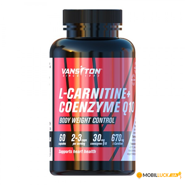   L-Carnitine + Coenzyme Q10 60  