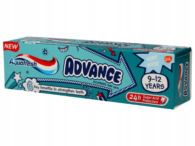    Aquafresh Advance 9-12  75  (045836)