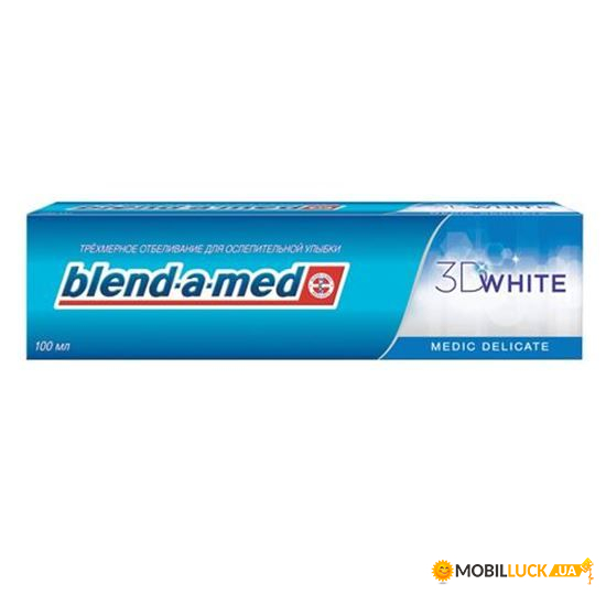   Blend-a-med 3D White Medic Delicate 100 379495