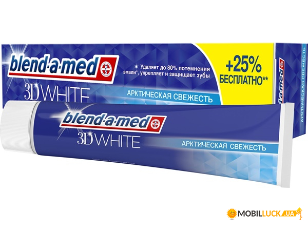   Blend-a-med 3D White   125  475834