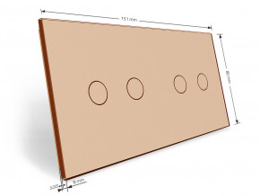      Livolo 4 ,  (VL-C7-C2/C2-13) 4