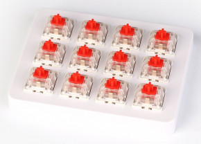    KEYCHRON Gateron  Switch with Holder Set  12Pcs/Set Red (Z1_KEYCHRON)