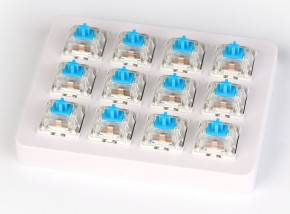    KEYCHRON Gateron  Switch with Holder Set  12Pcs/Set Blue (Z2_KEYCHRON)