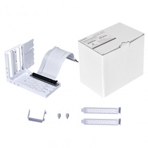      Lian Li Vertical GPU Bracket Kit, White (G89.VG4-4-V2W.00) 4