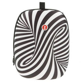    Zipit 1 SHELL ZEBRA (ZSHL-BWS)