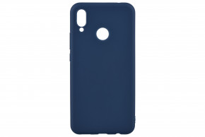   TPU 2E Basic Soft touch  Samsung A8 Plus 2018 A730 Navy Blue (2E-G-A8P-18-NKST-NV)