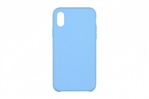   TPU 2E Liquid Silicone  iPhone XS Sky Blue (2E-IPH-XS-NKSLS-SKB)