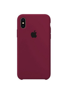  ARM Silicone Case iPhone Xs Max Marsala