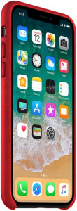  Armorstandart Leather Case  Apple iPhone X/XS Red (ARM49770) 3