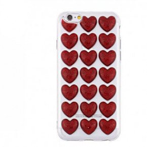  Armorstandart 3D Love Silicon case  iPhone 6S/6 Red (ARM52768)