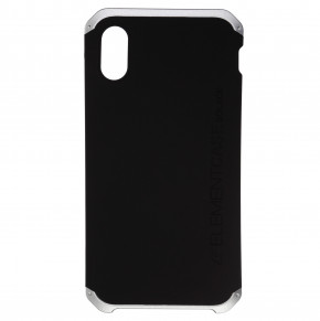  Armorstandart Element Case  iPhone XS/X Black/Silver (ARM53402)