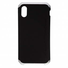  Armorstandart Element Case  iPhone XS Max Solid Black/Silver (ARM53405)