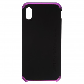  Armorstandart Element Case  iPhone XS Max Black/Purple (ARM53411)