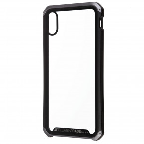  Armorstandart Element Case  iPhone XS Max Transparent Black/Gray (ARM53425) 3