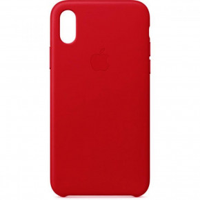  Armorstandart Leather Case Apple iPhone XS Max Red (ARM53584)