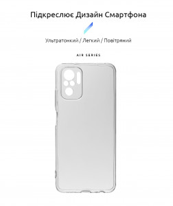  Armorstandart Air Series  Xiaomi Redmi Note 10 / Note 10s Transparent (ARM59520) 3