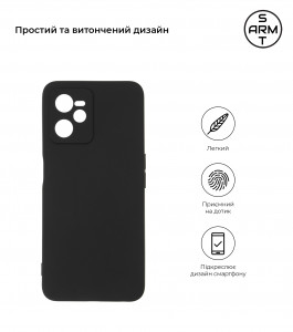  ArmorStandart Matte Slim Fit  Realme C35 Camera cover Black (ARM61481) 3