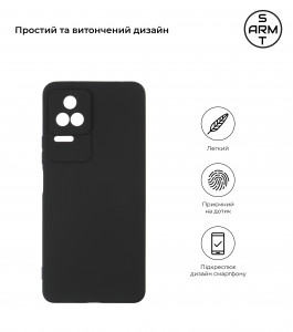  ArmorStandart Matte Slim Fit Xiaomi Poco F4 Camera cover Black (ARM62988) 3