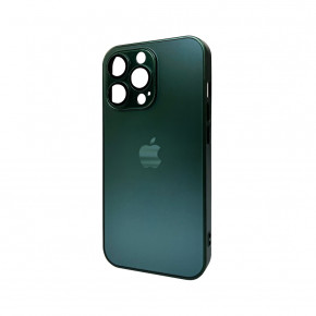   AG Glass Matt Frame Color Logo Apple iPhone 11 Pro Max Cangling Green (AGMattFrameiP11PMGreen)