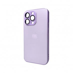   AG Glass Matt Frame Color Logo Apple iPhone 11 Pro Max Light Purple (AGMattFrameiP11PMLPurple)