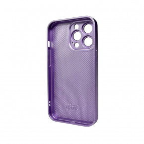   AG Glass Matt Frame Color Logo Apple iPhone 11 Pro Max Light Purple (AGMattFrameiP11PMLPurple) 3