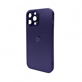   AG Glass Matt Frame Color Logo Apple iPhone 12 Pro Max Deep Purple (AGMattFrameiP12PMPurple)