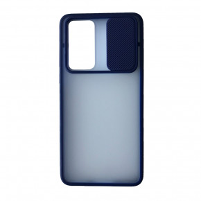  Camera Matte Case Huawei P40 blue