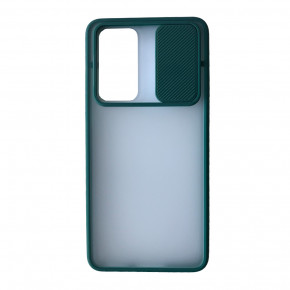  Camera Matte Case Huawei P40 green