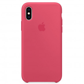 - Silicone Case  iPhone Xs hibiscus