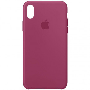 - Silicone Case  iPhone XS pomegranate