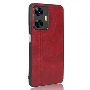   Cosmi Leather Case realme Realme C55 Red (CoLeathRealC55Red) 3