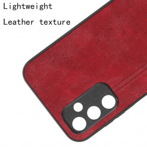   Cosmi Leather Case Samsung Samsung Galaxy A14 5G Red (CoLeathSA14Red) 6