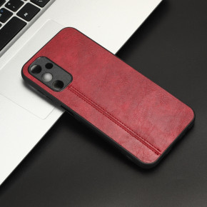   Cosmi Leather Case Samsung Samsung Galaxy A14 5G Red (CoLeathSA14Red) 7